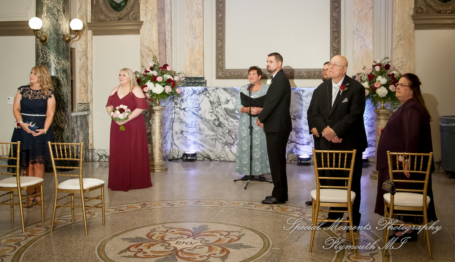 Jessica & Chris at Belle Isle Conservatory Detroit MI wedding photography