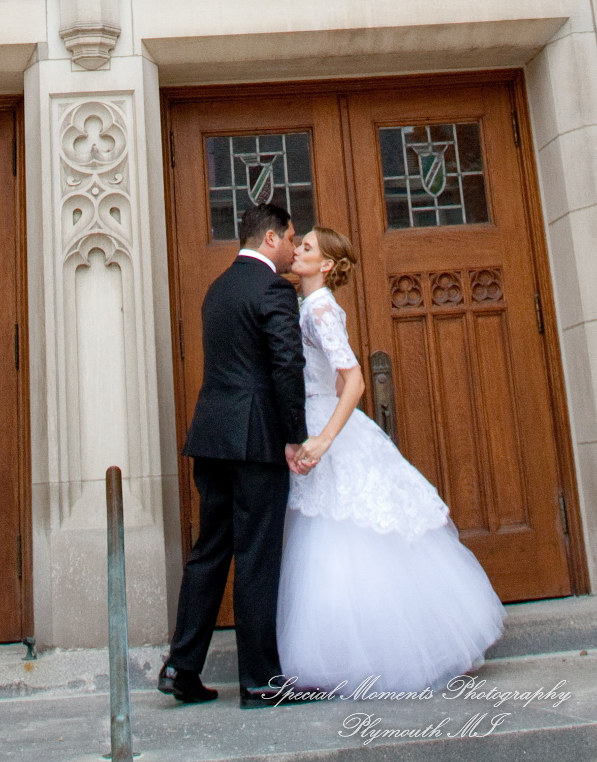 Claire & Paul at St Ambrose Catholic Grosse Pointe Park MI wedding photography