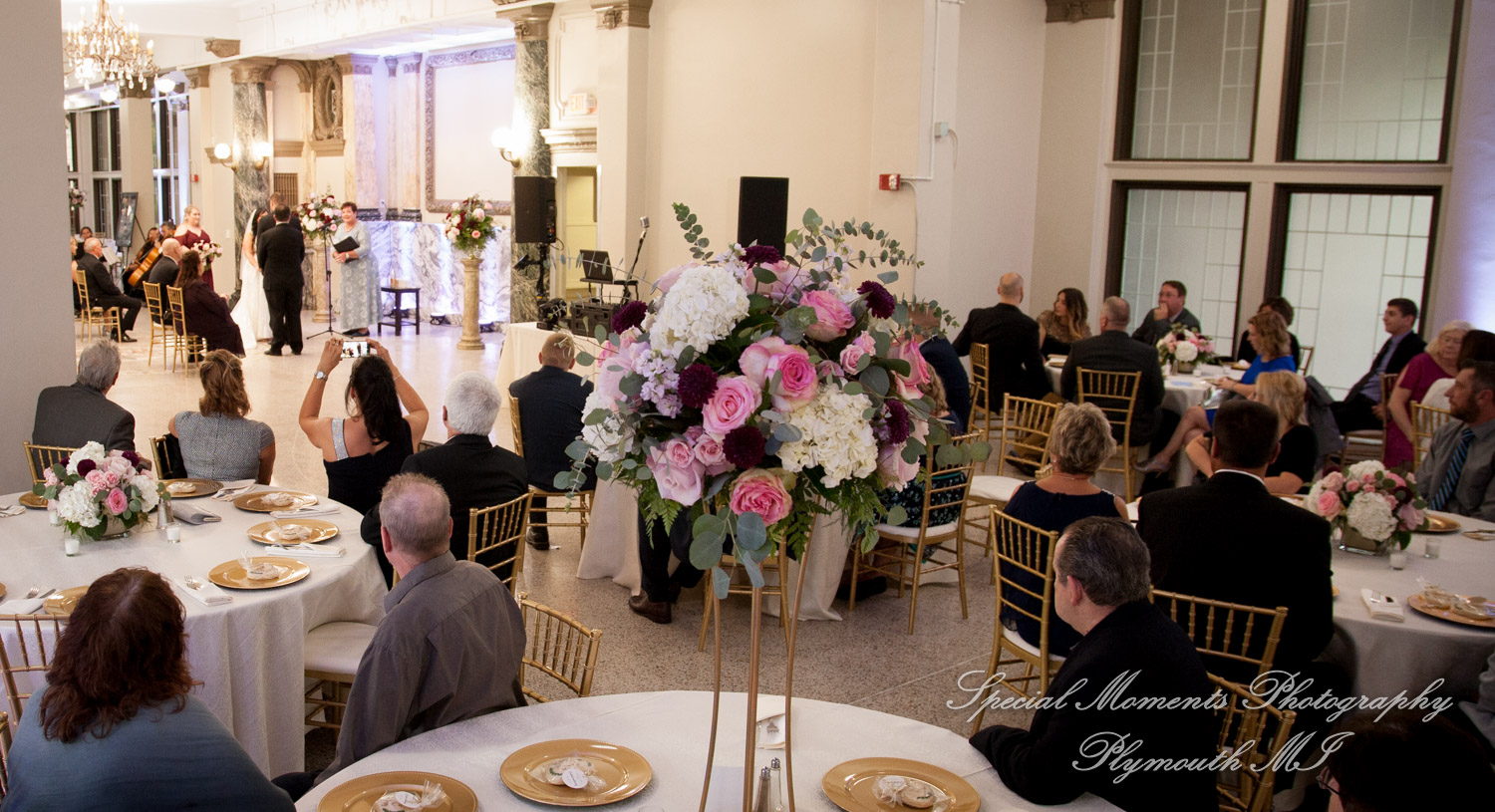 Jessica & Chris at Belle Isle Conservatory Detroit MI wedding photography