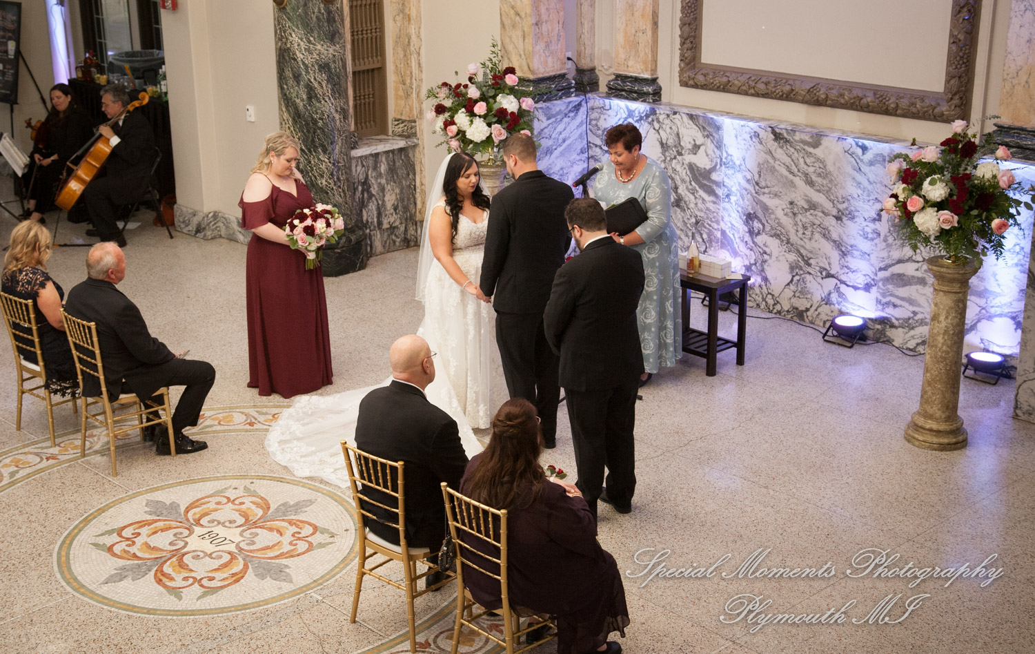 Jessica & Chris at Belle Isle Conservatory Detroit MI wedding photography