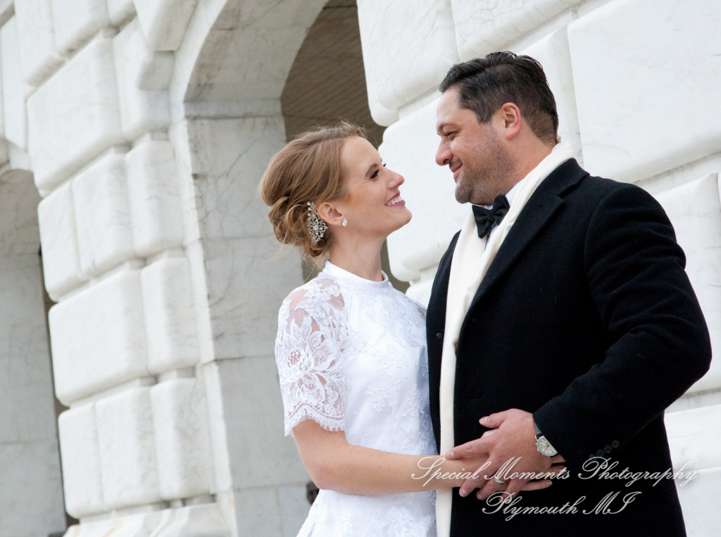 Claire & Paul at Detroit Yacht Club Detroit MI wedding photography