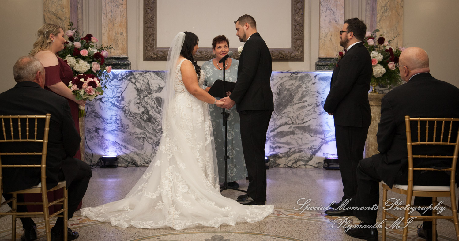 Jessica & Chris at Belle Isle Conservatory Detroit MI wedding photography