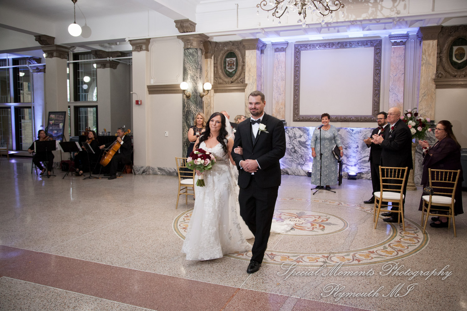 Jessica & Chris at Belle Isle Conservatory Detroit MI wedding photography