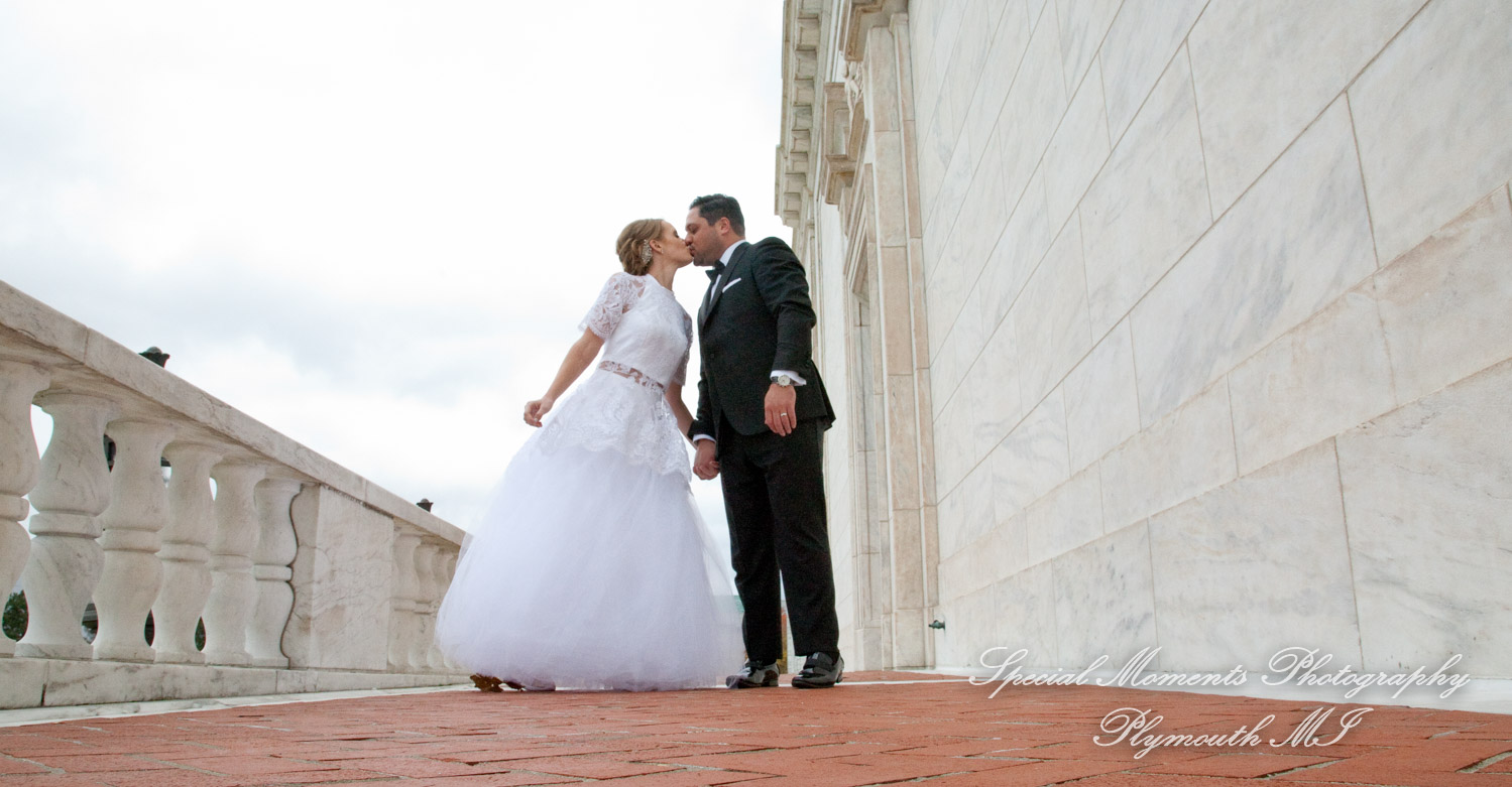 Claire & Paul at Detroit Yacht Club Detroit MI wedding photography
