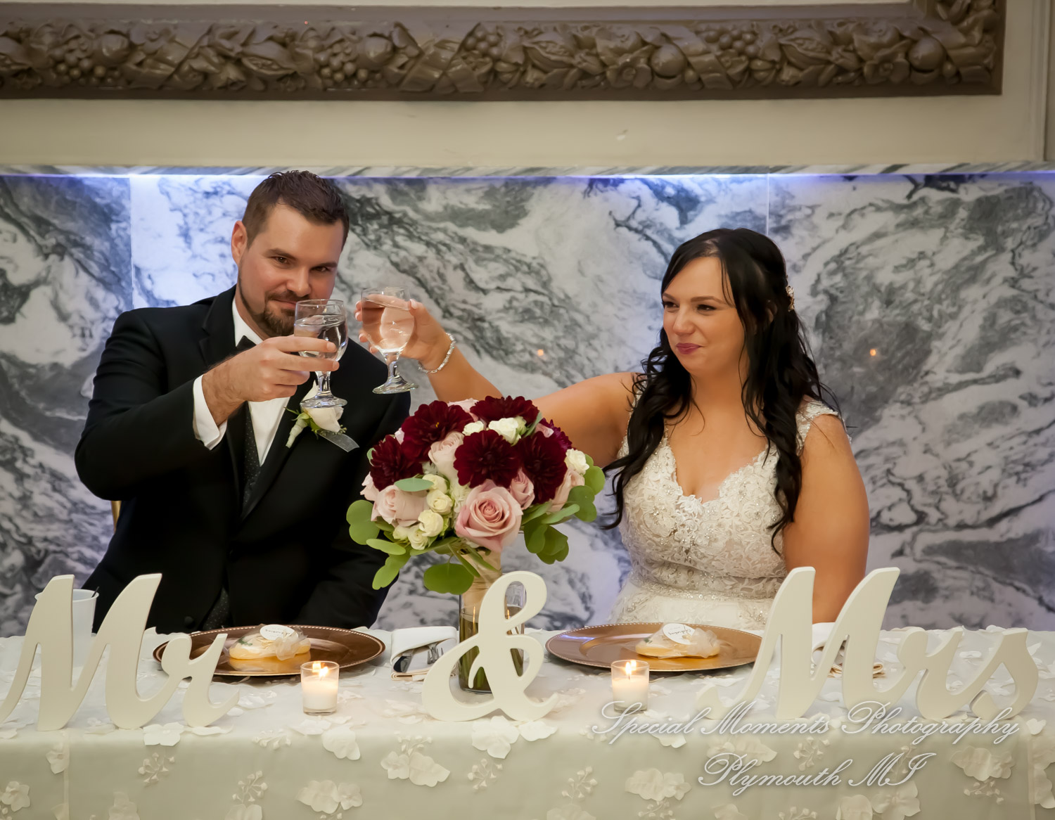 Jessica & Chris at Belle Isle Conservatory Detroit MI wedding photography