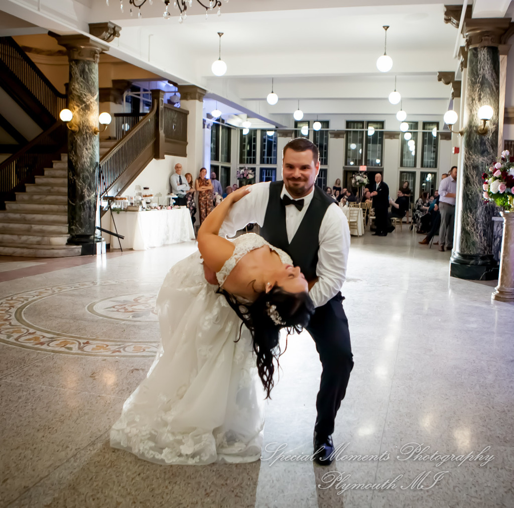Jessica & Chris at Belle Isle Conservatory Detroit MI wedding photography