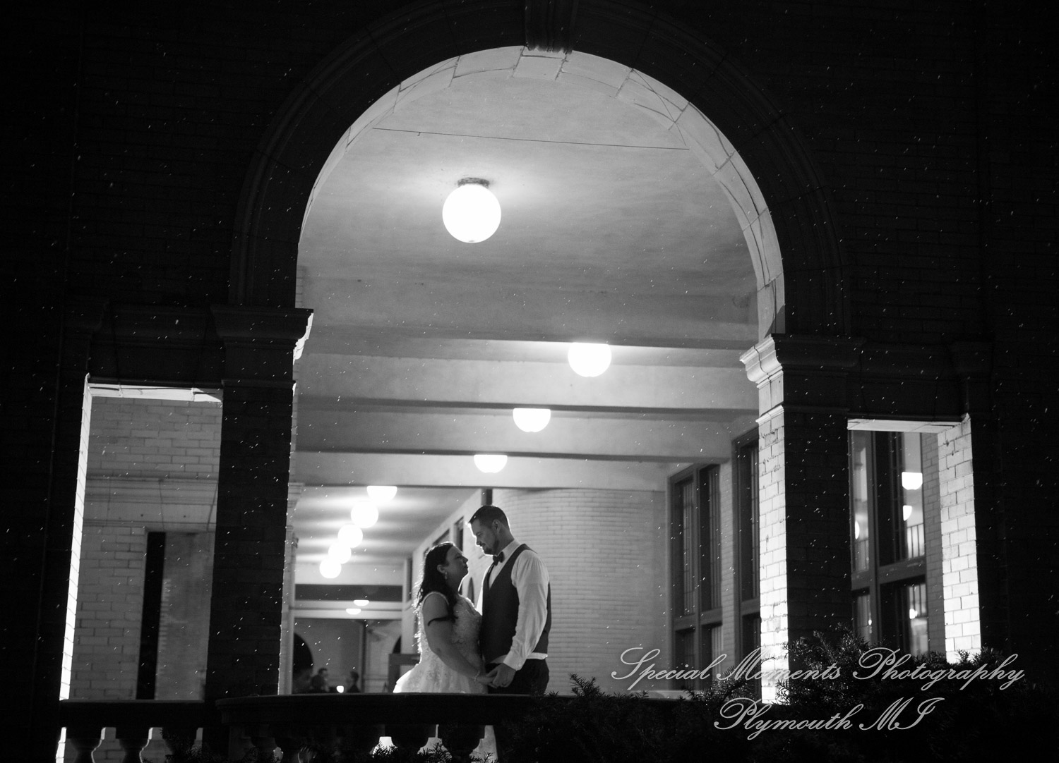 Jessica & Chris at Belle Isle Conservatory Detroit MI wedding photography