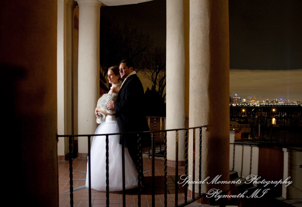 Claire & Paul at Detroit Yacht Club Detroit MI wedding photography