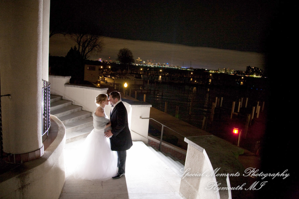 Claire & Paul at Detroit Yacht Club Detroit MI wedding photography