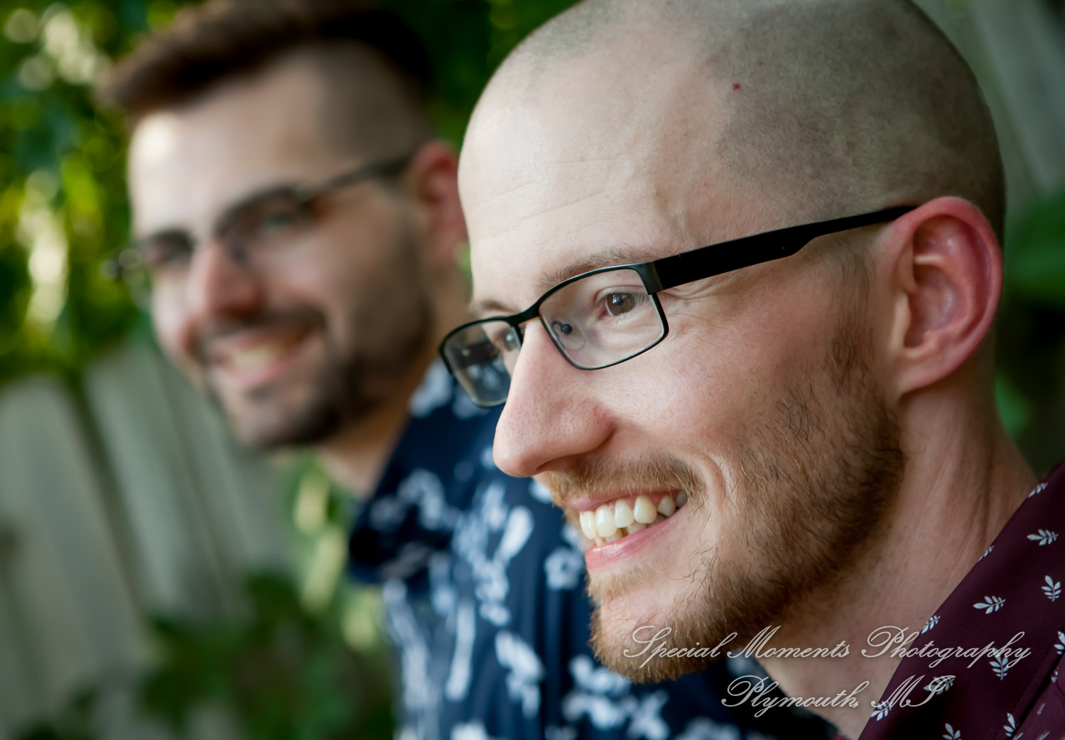 Travis & Jay at Home LGBTQ Wedding Ferndale MI wedding photograph