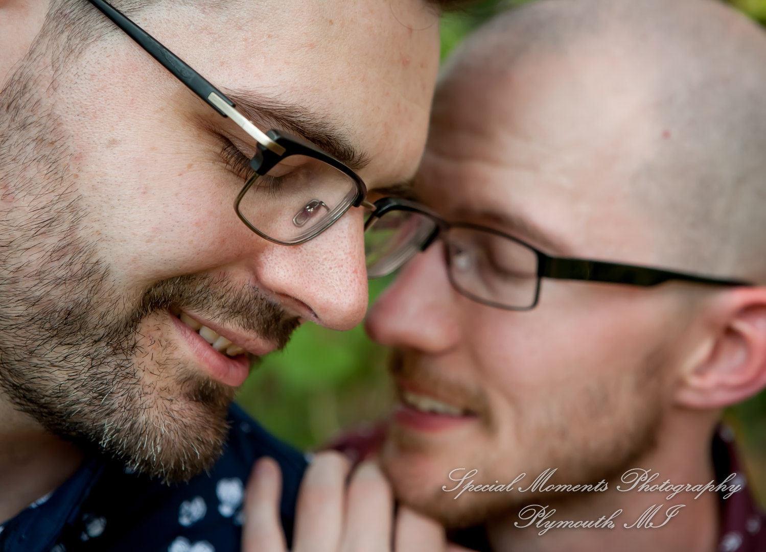 Travis & Jay at Home LGBTQ Wedding Ferndale MI wedding photograph