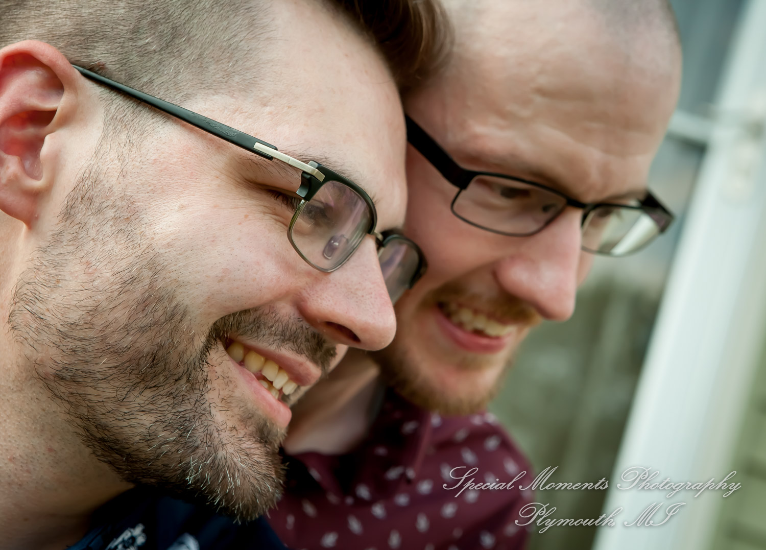 Travis & Jay at Home LGBTQ Wedding Ferndale MI wedding photograph