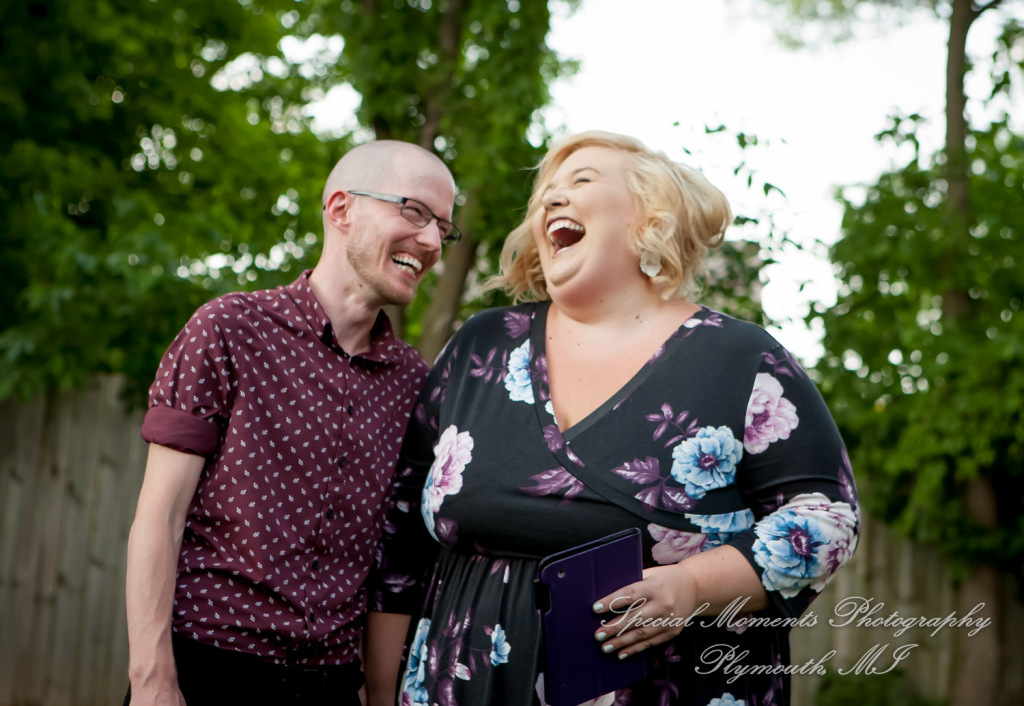 Travis & Jay at Home LGBTQ Wedding Ferndale MI wedding photograph