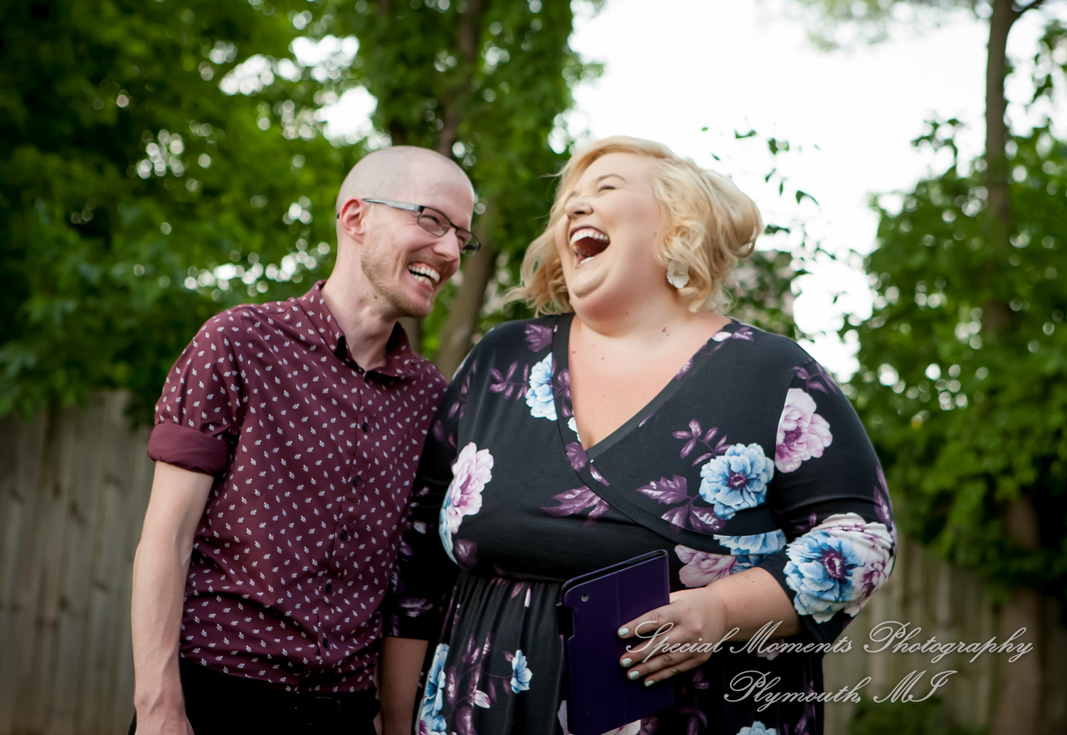 Travis & Jay at Home LGBTQ Wedding Ferndale MI wedding photograph