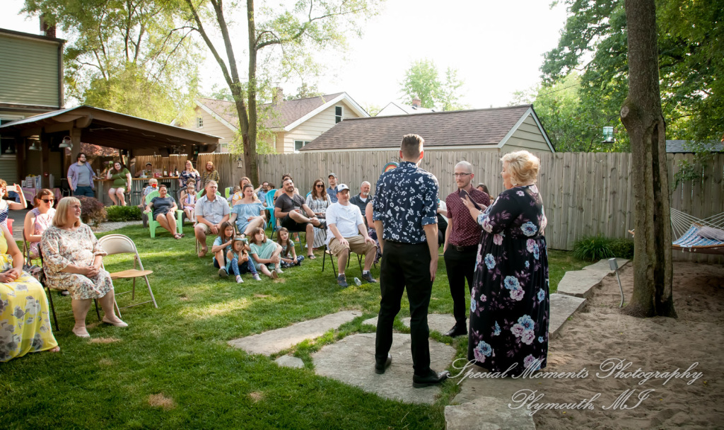Travis & Jay at Home LGBTQ Wedding Ferndale MI wedding photograph