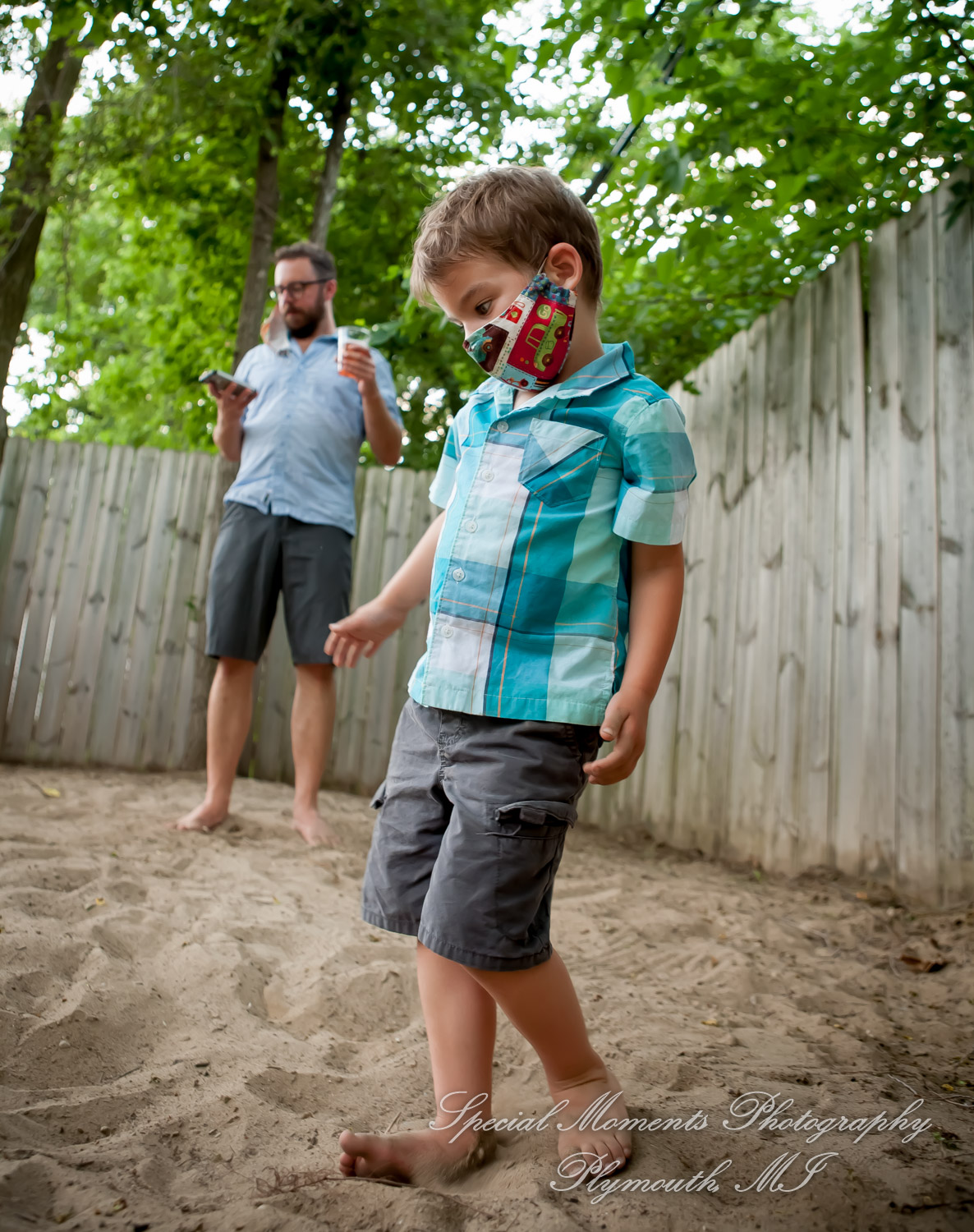 Travis & Jay at Home LGBTQ Wedding Ferndale MI wedding photograph