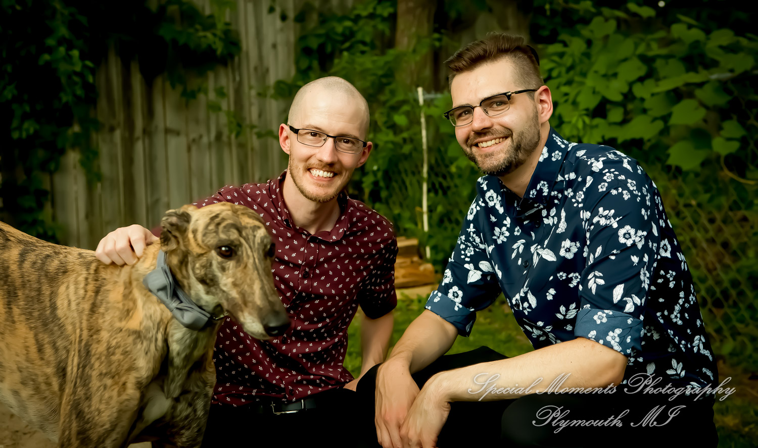 Travis & Jay at Home LGBTQ Wedding Ferndale MI wedding photograph