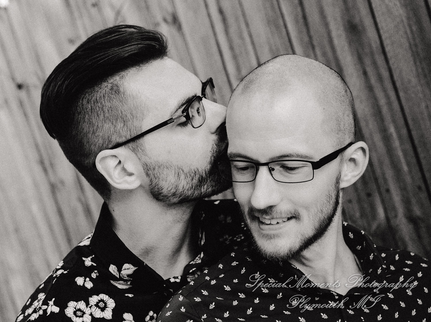 Travis & Jay at Home LGBTQ Wedding Ferndale MI wedding photograph