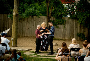 Travis & Jay at Home LGBTQ Wedding Ferndale MI wedding photograph