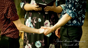 Travis & Jay at Home LGBTQ Wedding Ferndale MI wedding photograph