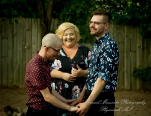 Travis & Jay at Home LGBTQ Wedding Ferndale MI wedding photograph