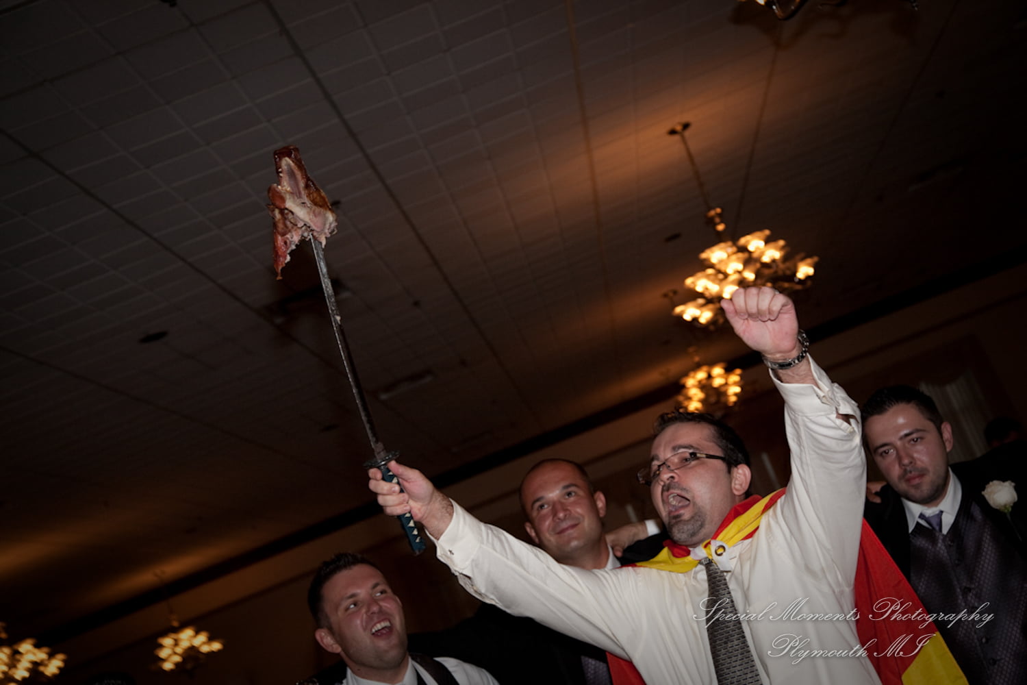 Macedonian Cultural Center Sterling Heights MI wedding photograph