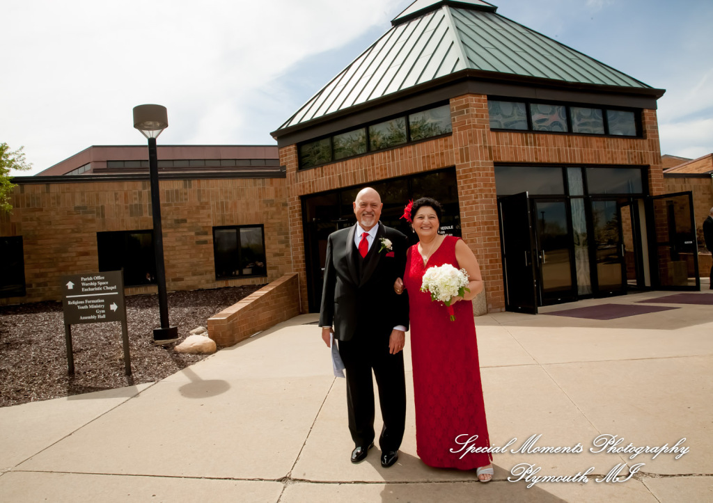 Mary Ann & Tony at St. John Neumann Canton MI wedding photography
