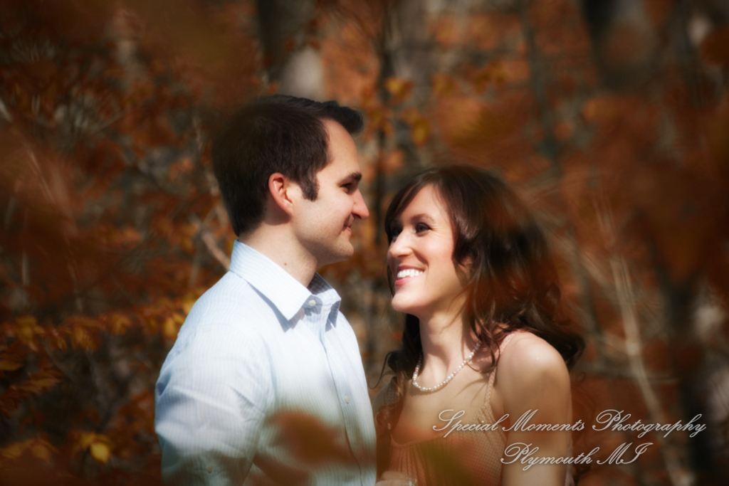 Arielle & Dave at Bandemre Park Ann Arbor MI engagement photography
