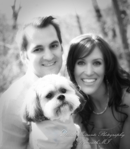 Arielle & Dave at Bandemre Park Ann Arbor MI engagement photography