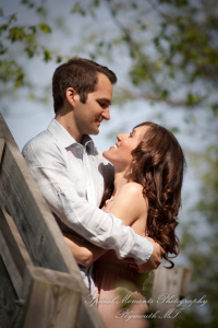 Arielle & Dave at Bandemre Park Ann Arbor MI engagement photography