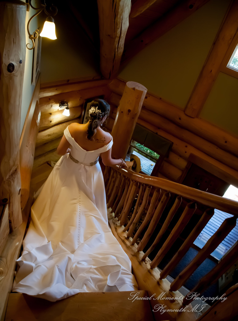 Rachel & Lamar at Sunset Cove Bed & Breakfast Pinkney MI wedding photography