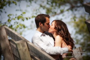 Arielle & Dave at Bandemre Park Ann Arbor MI engagement photography