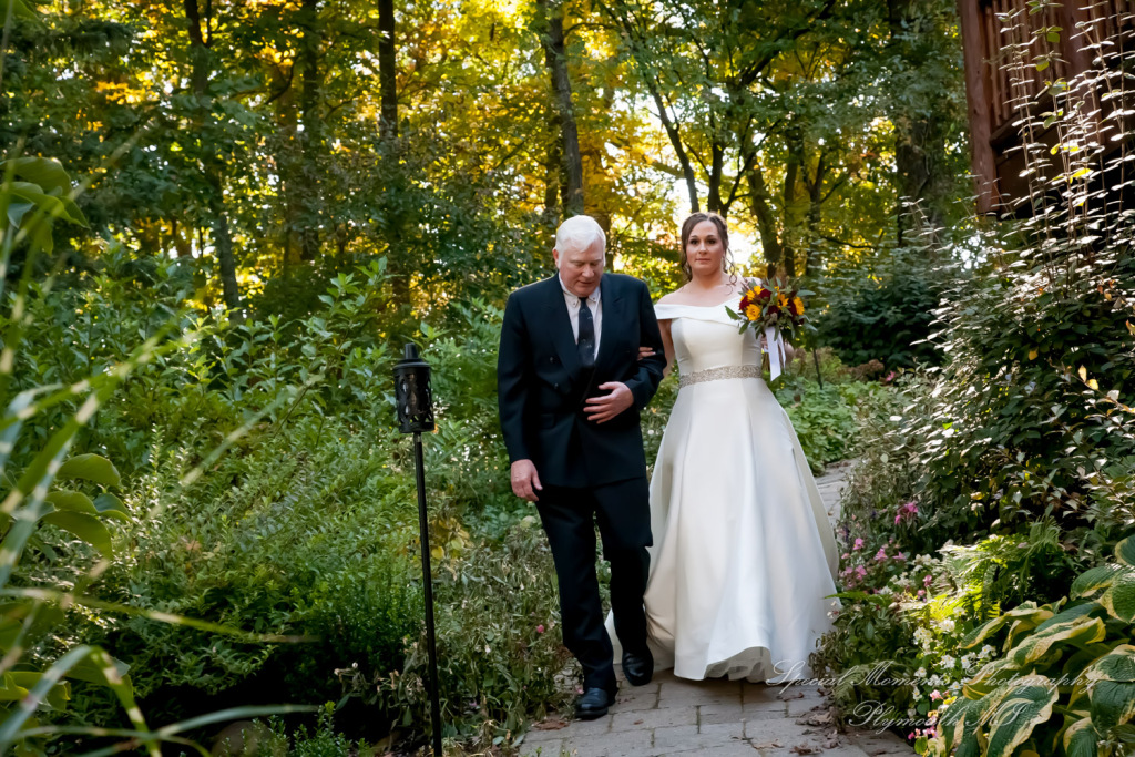 Rachel & Lamar at Sunset Cove Bed & Breakfast Pinkney MI wedding photography
