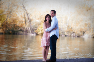 Arielle & Dave at Bandemre Park Ann Arbor MI engagement photography