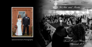 Kevin & JoAnn at Plymouth Manor Banquet Hall Plymouth MI wedding album photography
