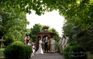 Melissa & Jeremy at Tri-county Sportsmen's League Saline MI wedding photography