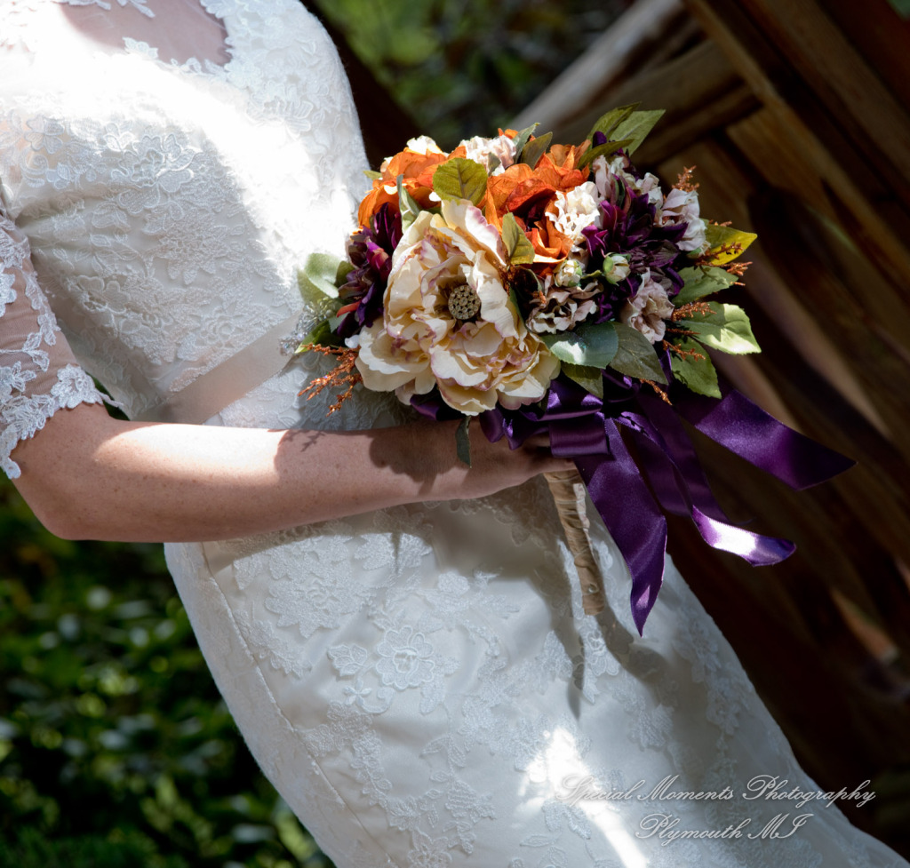 Melissa & Jeremy at Tri-county Sportsmen's League Saline MI wedding photography