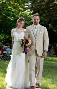 Melissa & Jeremy at Tri-county Sportsmen's League Saline MI wedding photography