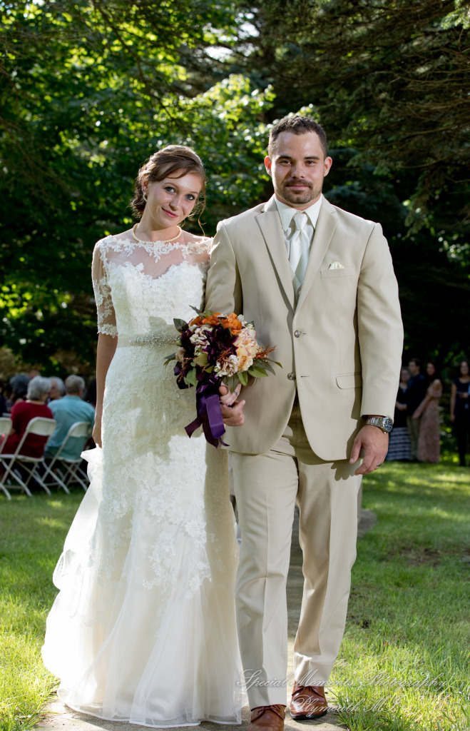 Melissa & Jeremy at Tri-county Sportsmen's League Saline MI wedding photography