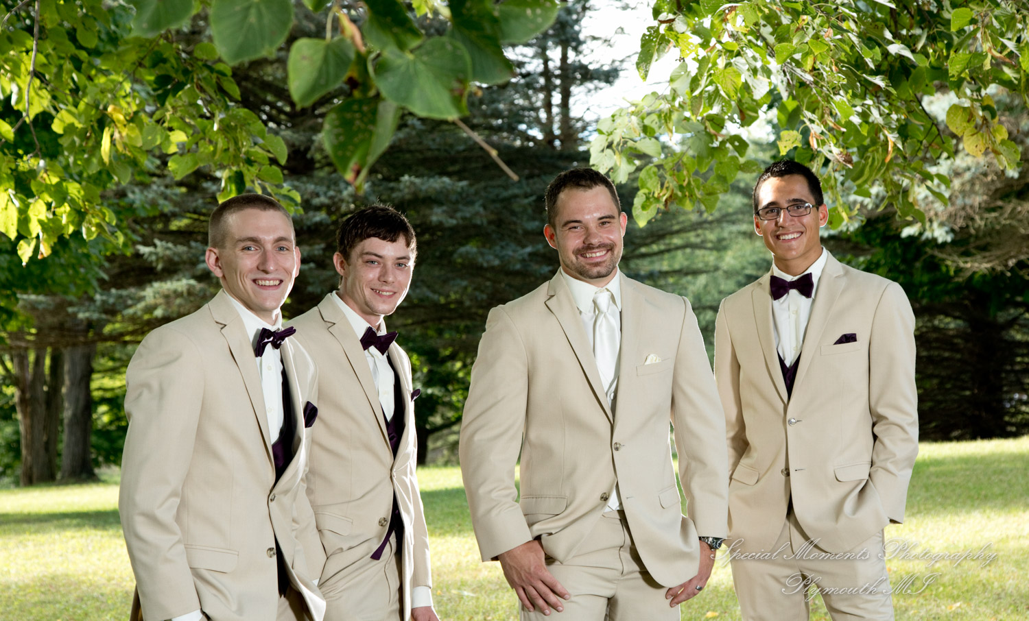 Melissa & Jeremy at Tri-county Sportsmen's League Saline MI wedding photography