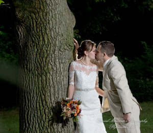 Melissa & Jeremy at Tri-county Sportsmen's League Saline MI wedding photography