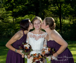 Melissa & Jeremy at Tri-county Sportsmen's League Saline MI wedding photography