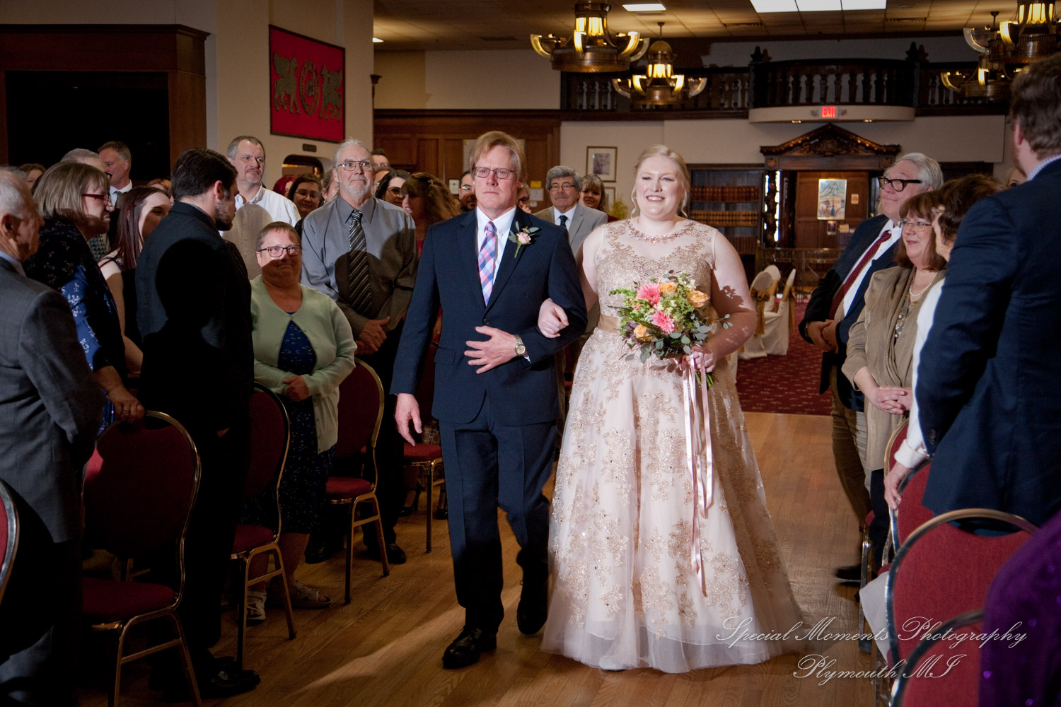 Anne & Alan at American Polish Cultural Center Troy MI wedding photography