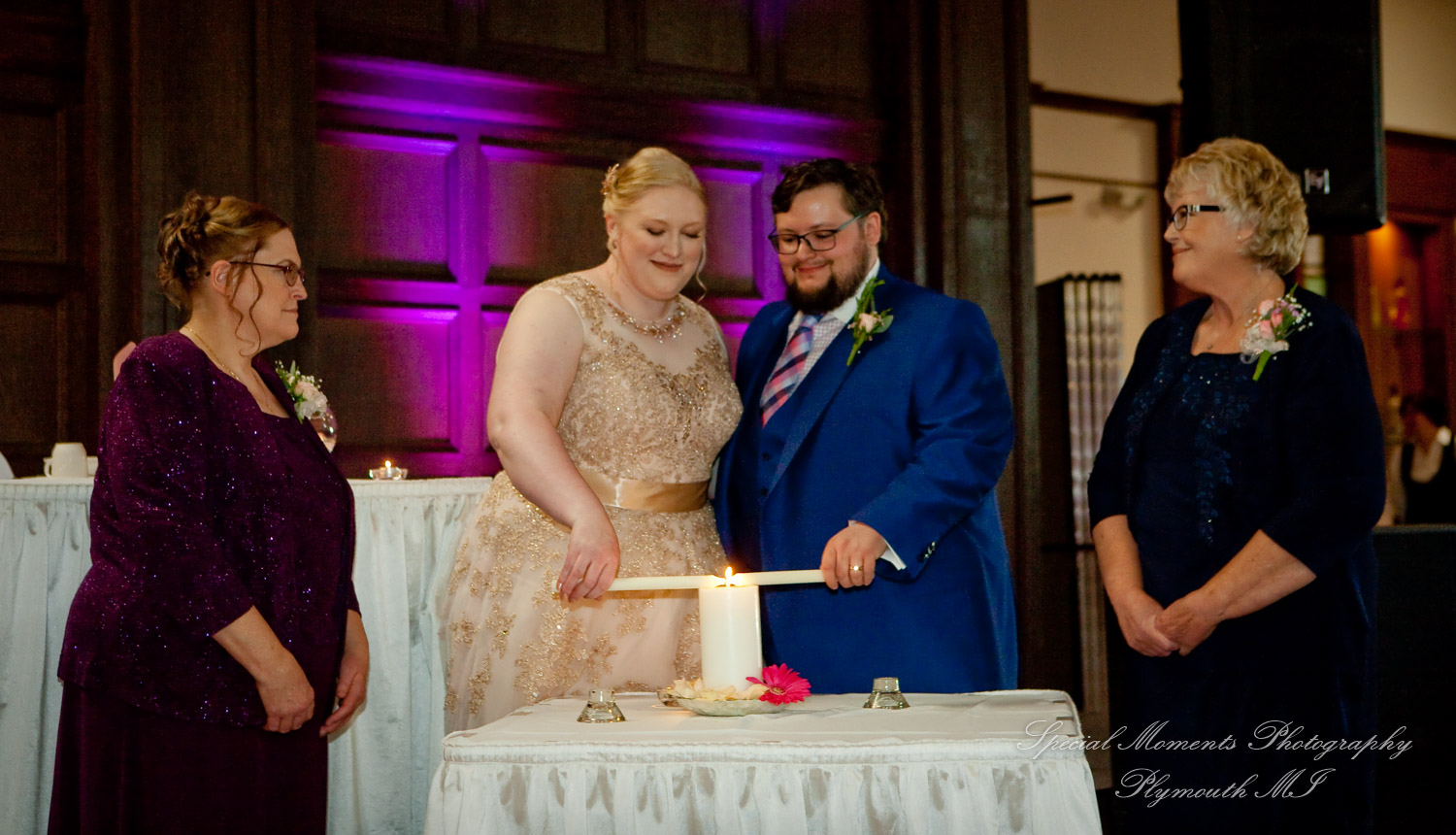 Anne & Alan at American Polish Cultural Center Troy MI wedding photography