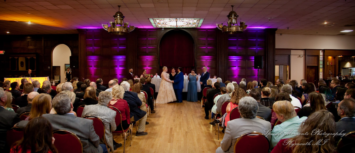 Anne & Alan at American Polish Cultural Center Troy MI wedding photography