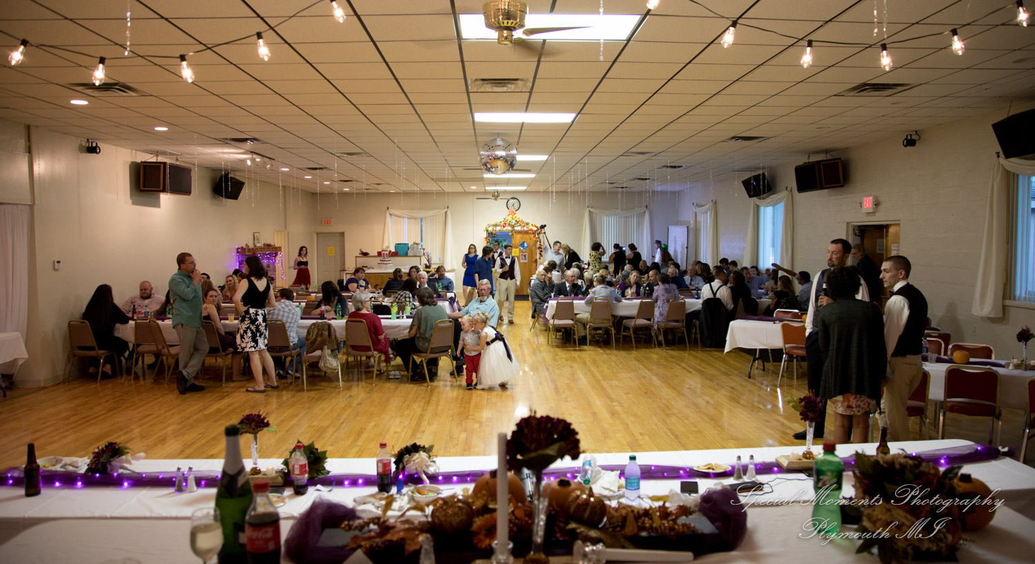 Melissa & Jeremy at Tri-county Sportsmen's League Saline MI wedding photography