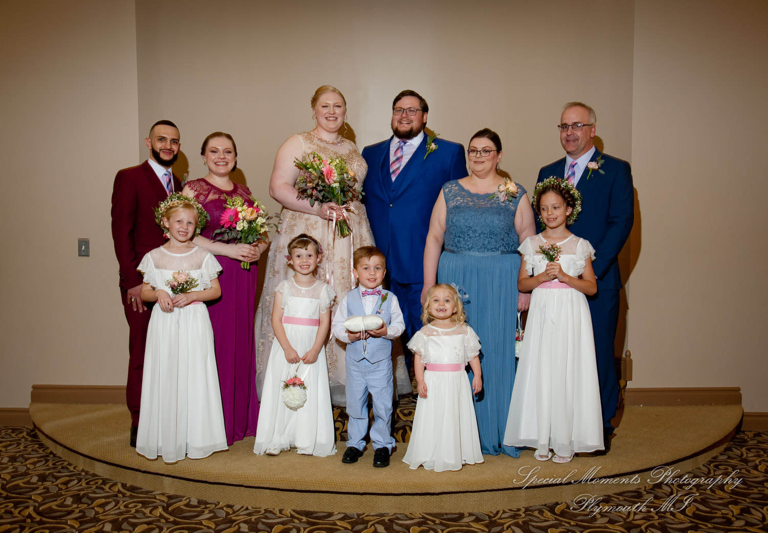 Anne & Alan at American Polish Cultural Center Troy MI wedding photography