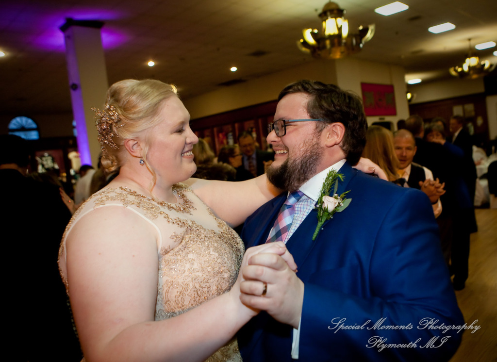Anne & Alan at American Polish Cultural Center Troy MI wedding photography