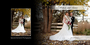 Fine Art Classic Design Valerie & Tanner at Polo Fields Ann Arbor MI wedding album photography