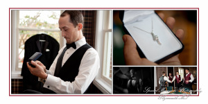 Fine Art Classic Design Valerie & Tanner at Polo Fields Ann Arbor MI wedding album photography